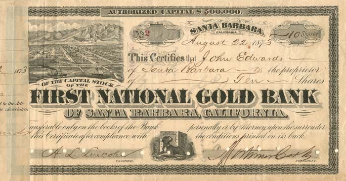 First National Gold Bank of Santa Barbara, California